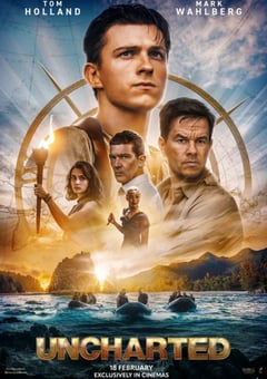 2022年美国6.3分动作冒险片《神秘海域》BD英语中字 [迅雷BT磁力免费下载]