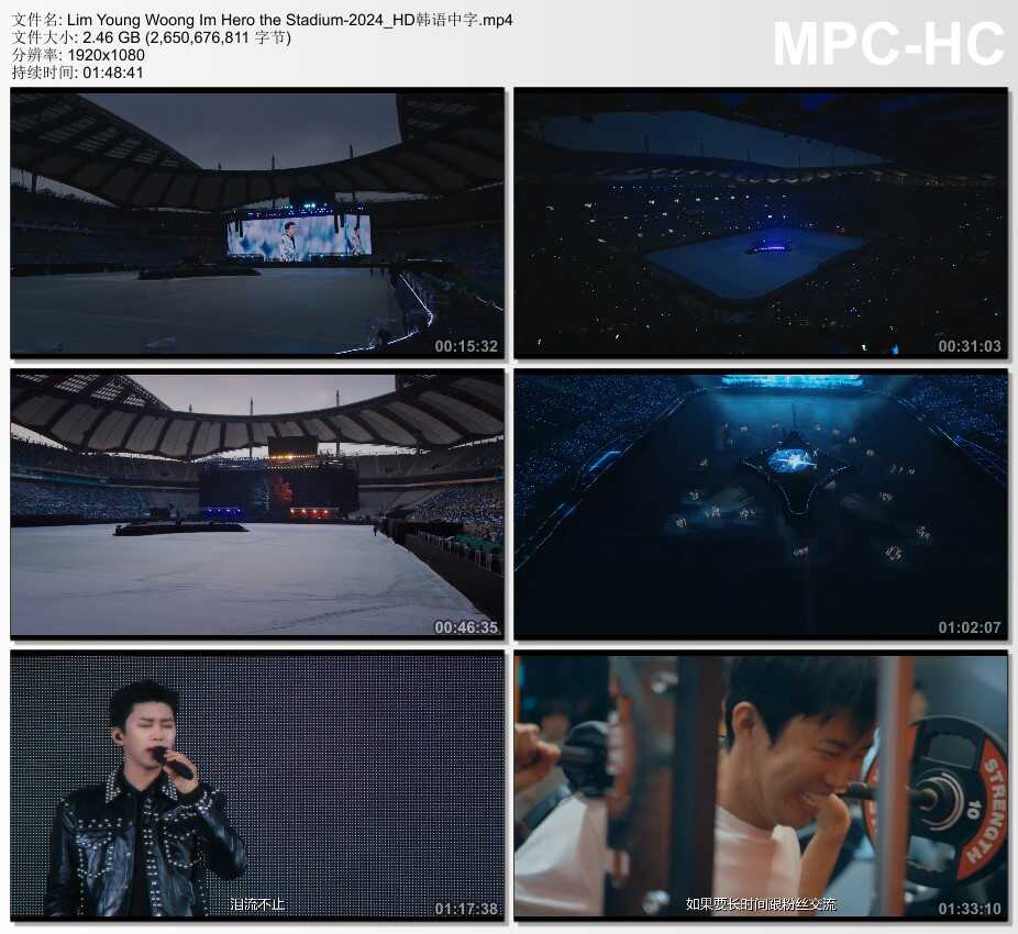 2024年韩国纪录片《Lim Young Woong: Im Hero the Stadium》